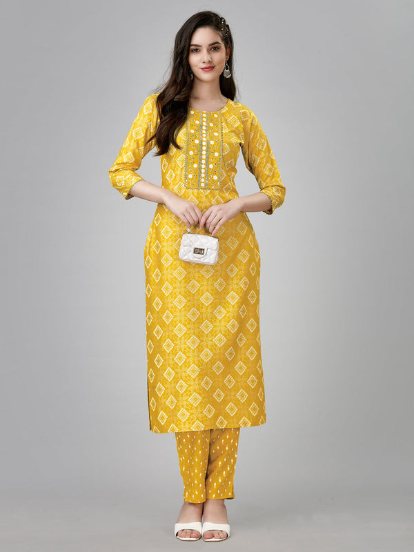 Imara Women Kurta Pant Set