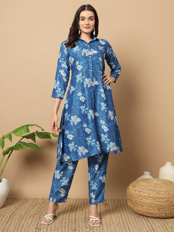 Women’s Floral Print Kurta Set