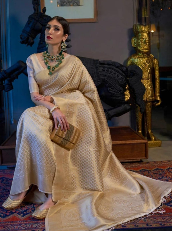 Jacquard Silk Saree